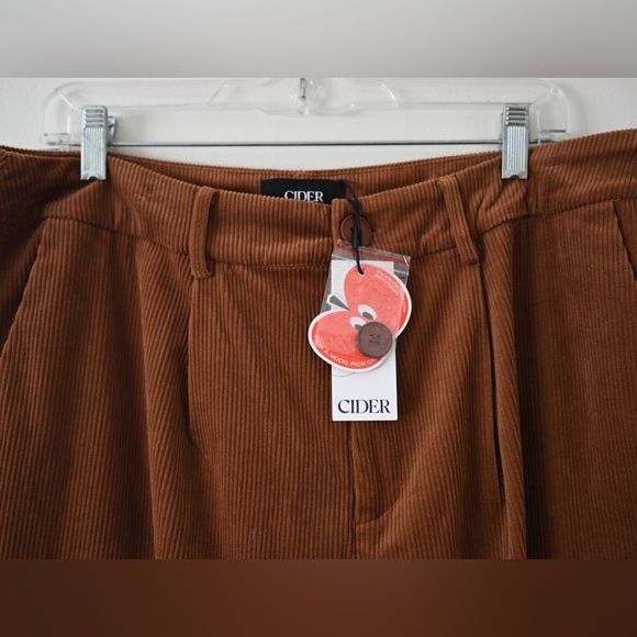 Wide Leg Women’s Corduroy Cargo Pants Size 0X Cider - Picture 7 of 12